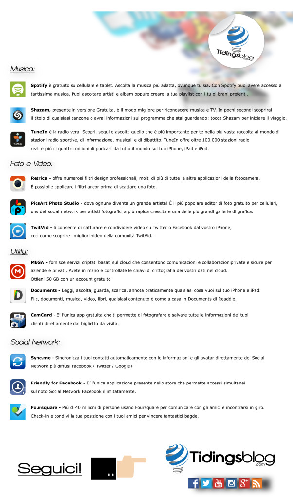 indispensabili app iphone