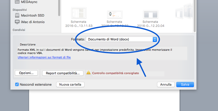 come convertire file word in file PDF 5