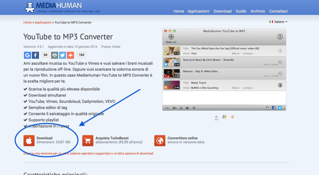 come scaricare Mp3 su Mac
