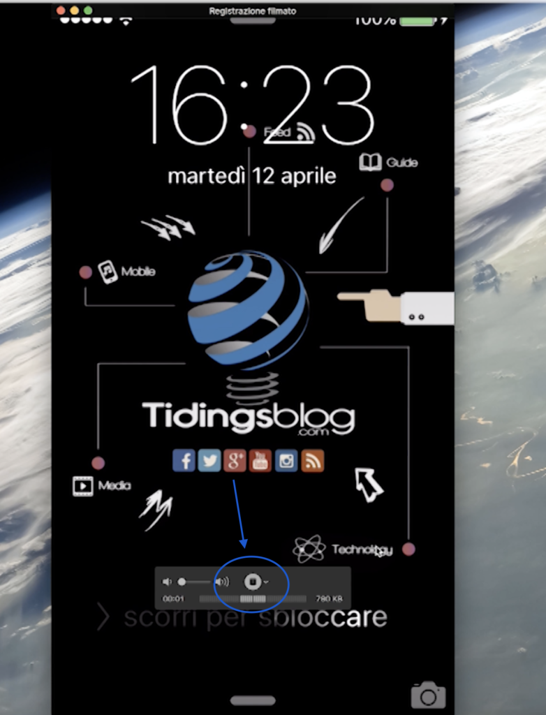 come registrare schermo iPhone su iMac 6
