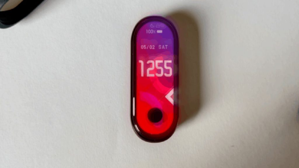 Mi band 5 schermo