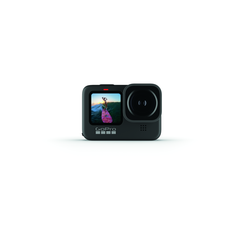 GoPro hero 9 con Max Lens Mod