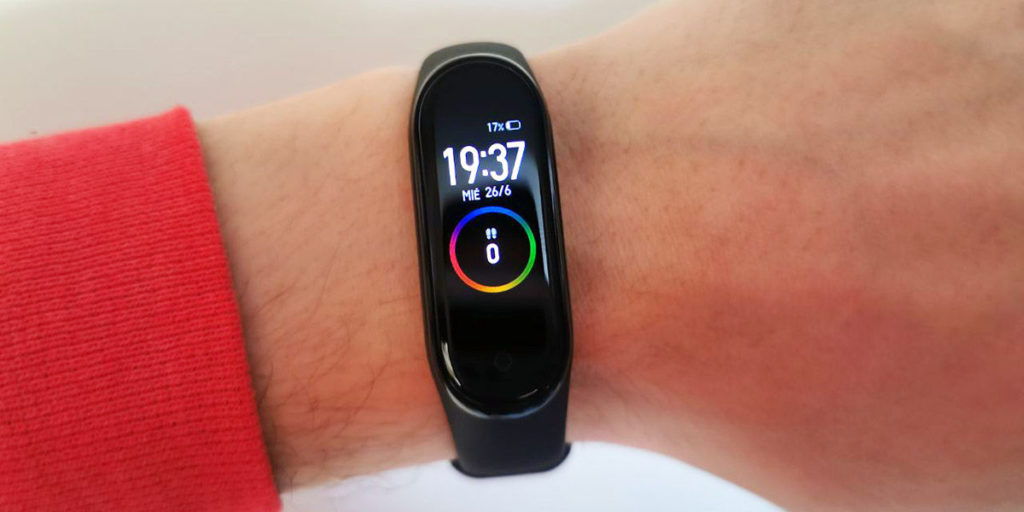 mi band 4 ecco l'immagine