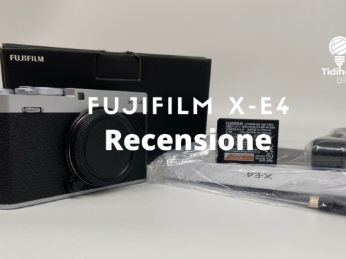Fujifilm X-E4 Recensione by Tidingsblog