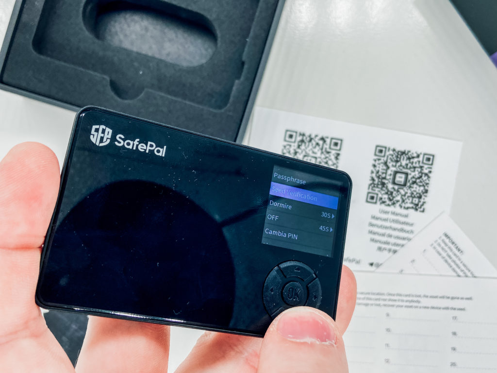 Safepal Wallet per Cryptovalute