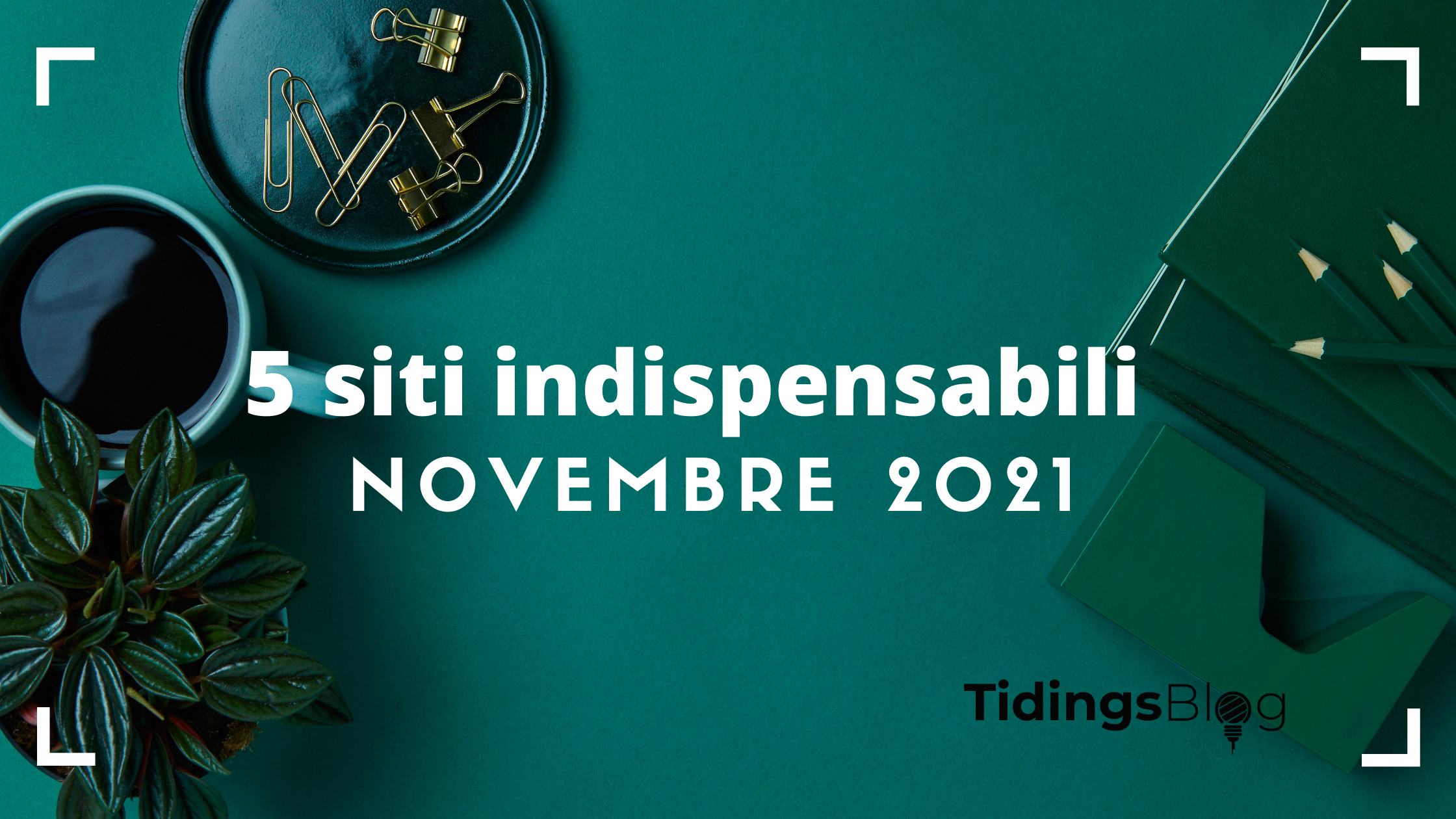 5 siti indispensabili di Novembre 2021 by Tidingsblog