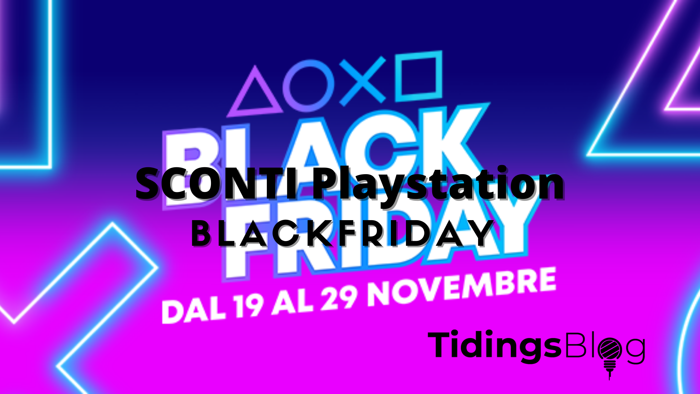 playstation store sconti blackfriday