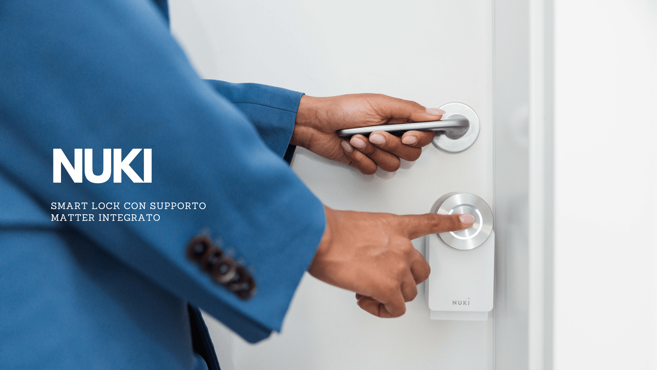 smart lock con supporto Matter integrato